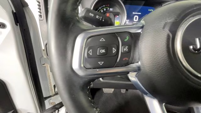 2023 Bright White Clearcoat Jeep Wrangler Sahara 4xe 4X4 SUV