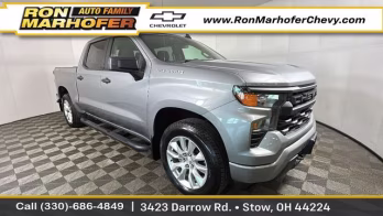2024 Sterling Gray Metallic Chevrolet Silverado 1500 Custom 4X4 Truck