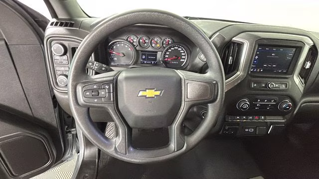 2024 Sterling Gray Metallic Chevrolet Silverado 1500 Custom 4X4 Truck