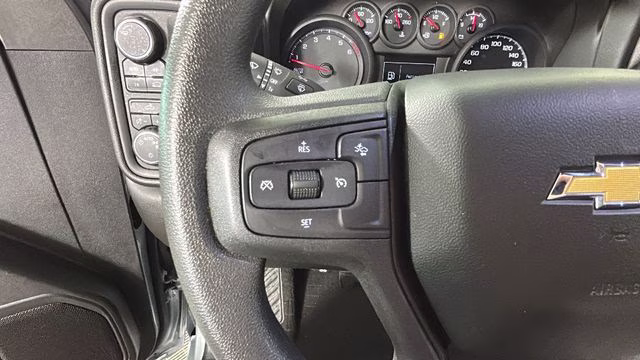 2024 Sterling Gray Metallic Chevrolet Silverado 1500 Custom 4X4 Truck