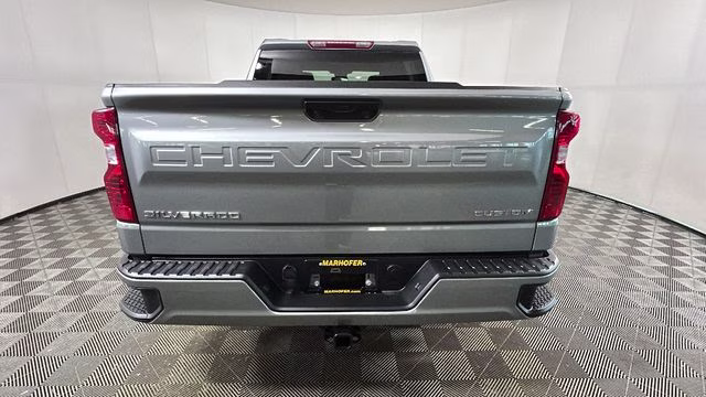 2024 Sterling Gray Metallic Chevrolet Silverado 1500 Custom 4X4 Truck