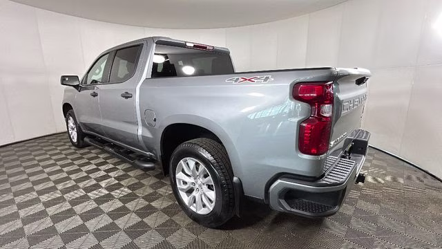 2024 Sterling Gray Metallic Chevrolet Silverado 1500 Custom 4X4 Truck