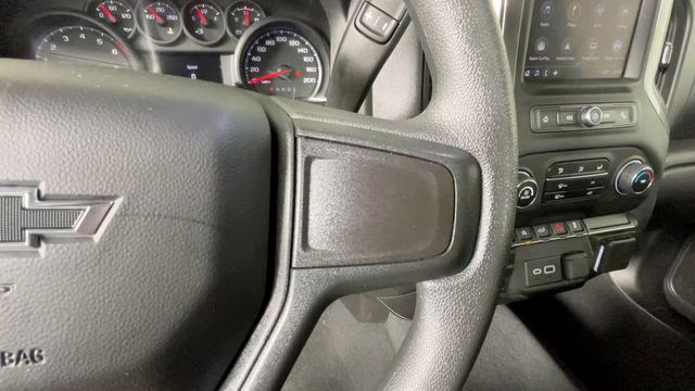 2023 Black Chevrolet Silverado 1500 Custom 4X4 Truck