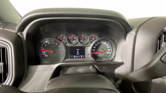 2023 Black Chevrolet Silverado 1500 Custom 4X4 Truck