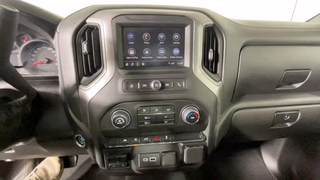 2023 Black Chevrolet Silverado 1500 Custom 4X4 Truck