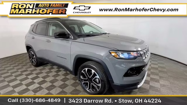 2022 Sting-Gray Clearcoat Jeep Compass Limited 4X4 SUV
