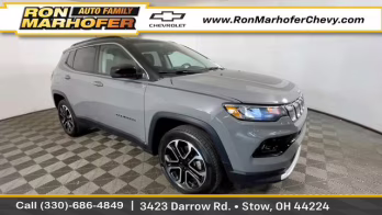 2022 Sting-Gray Clearcoat Jeep Compass Limited 4X4 SUV