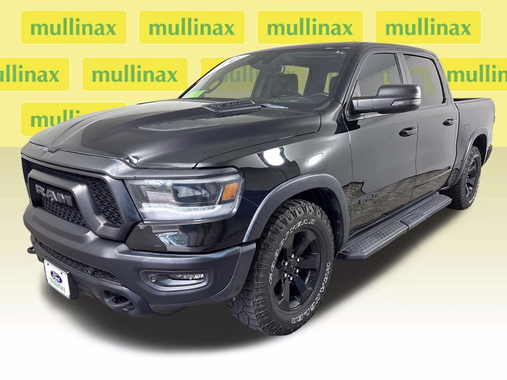 2023 Diamond Black Crystal Pearlcoat Ram 1500 Rebel 4X4 Truck