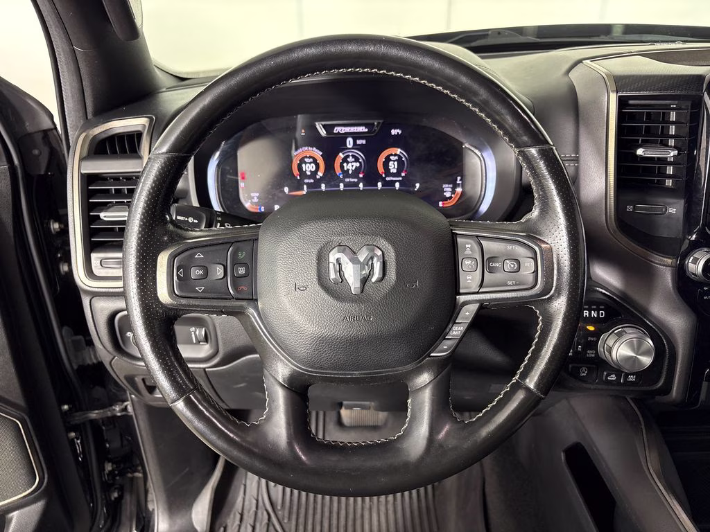 2023 Diamond Black Crystal Pearlcoat Ram 1500 Rebel 4X4 Truck