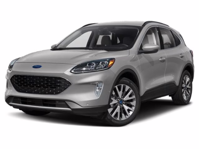 2020 Ingot Silver Ford Escape Titanium Hybrid FWD SUV