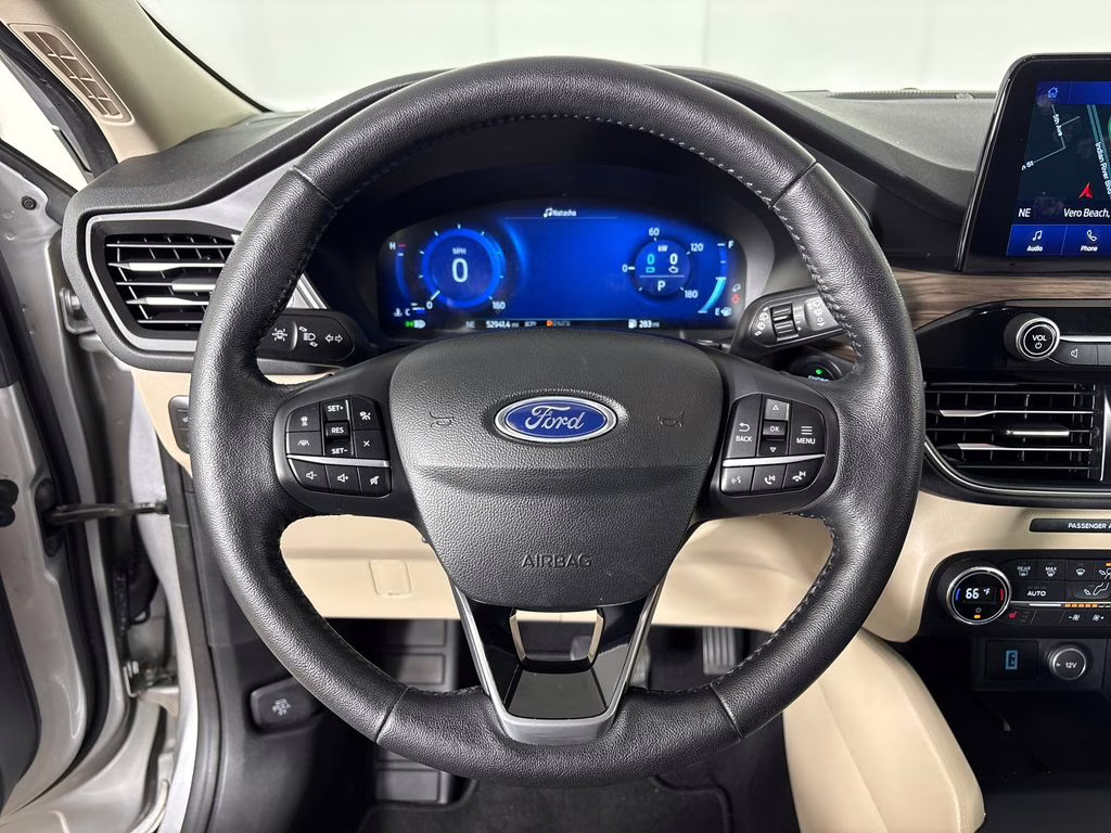 2020 Ingot Silver Ford Escape Hybrid Titanium FWD SUV
