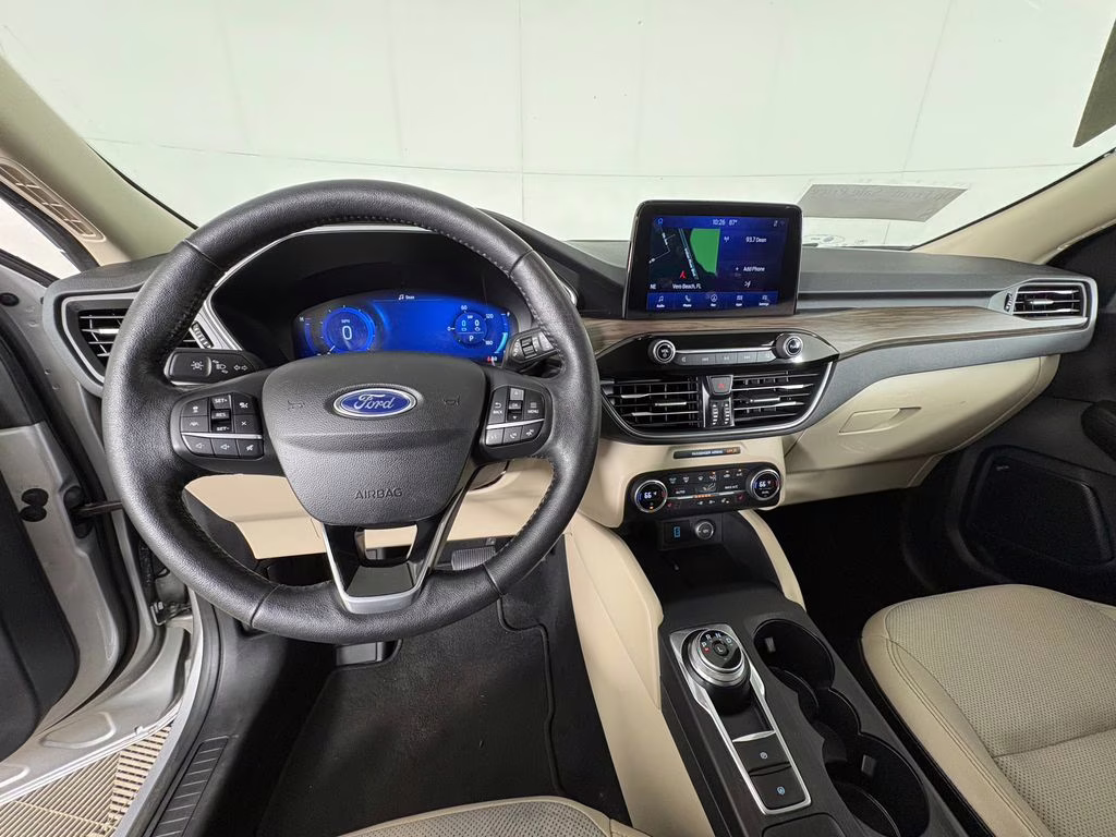 2020 Ingot Silver Ford Escape Hybrid Titanium FWD SUV