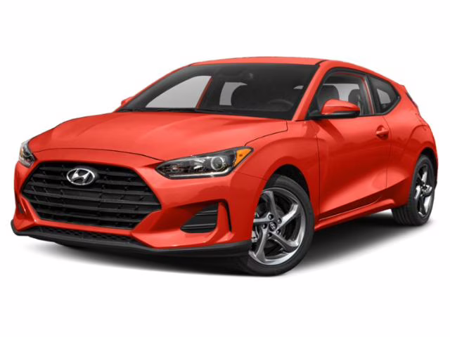 2020 Sunset Orange Hyundai Veloster 2.0 Premium FWD Hatchback