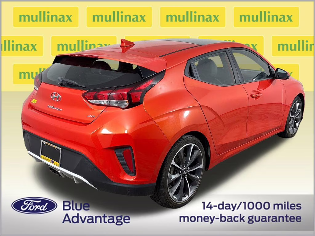 2020 Sunset Orange Hyundai Veloster 2.0 Premium FWD Hatchback