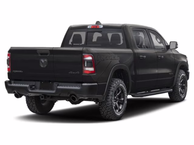 2023 Diamond Black Crystal Pearlcoat Ram 1500 Rebel 4X4 Truck