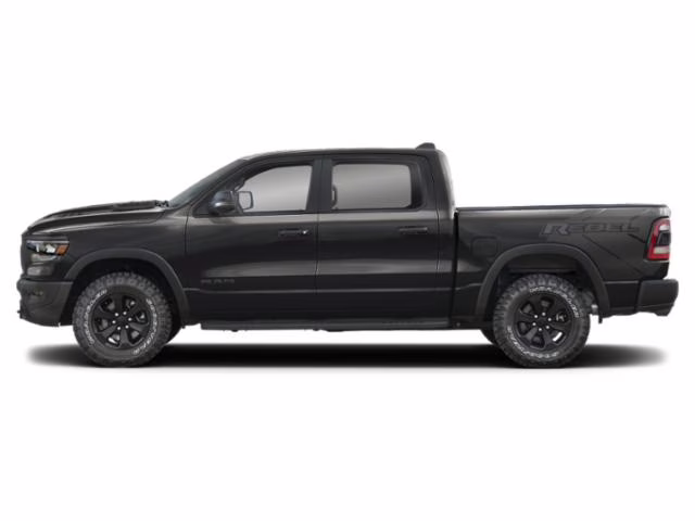 2023 Diamond Black Crystal Pearlcoat Ram 1500 Rebel 4X4 Truck