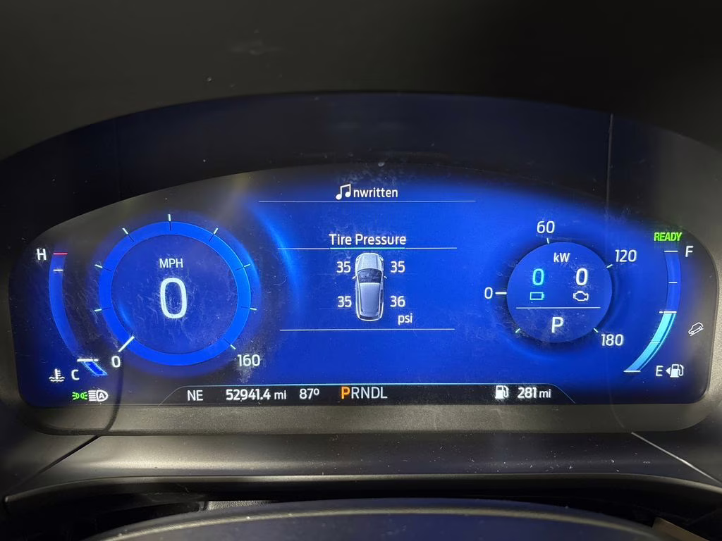 2020 Ingot Silver Ford Escape Hybrid Titanium FWD SUV