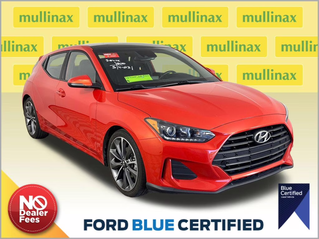 2020 Sunset Orange Hyundai Veloster 2.0 Premium FWD Hatchback