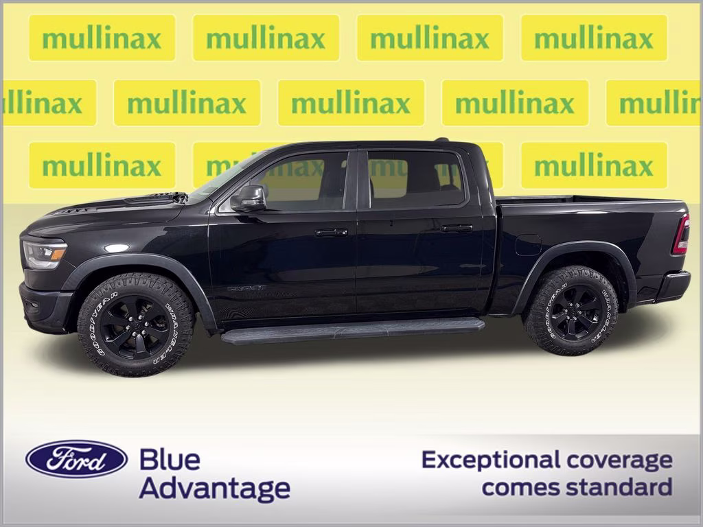 2023 Diamond Black Crystal Pearlcoat Ram 1500 Rebel 4X4 Truck