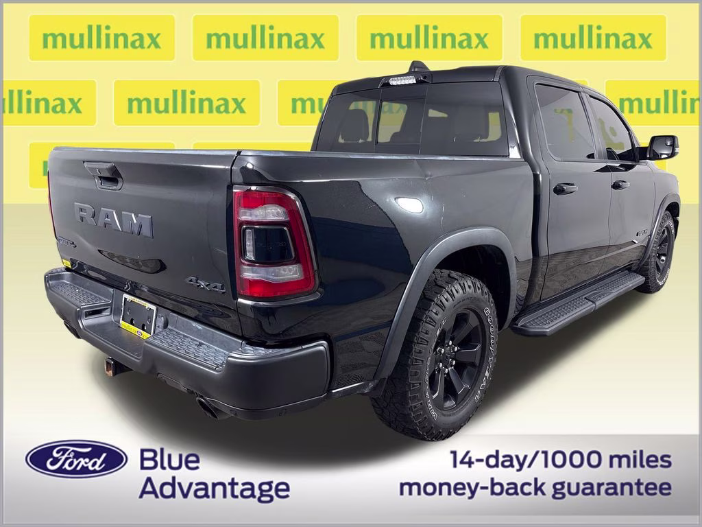 2023 Diamond Black Crystal Pearlcoat Ram 1500 Rebel 4X4 Truck