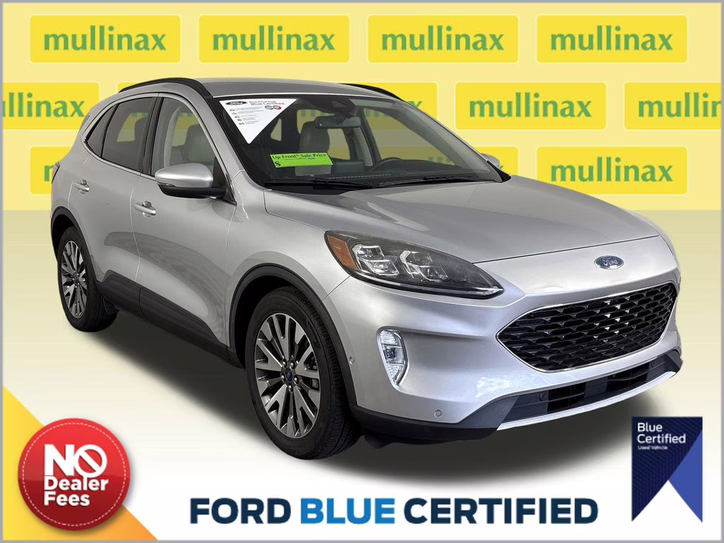 2020 Ingot Silver Ford Escape Hybrid Titanium FWD SUV