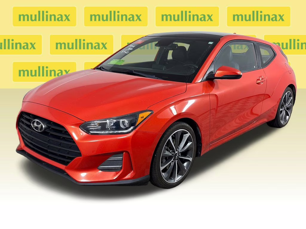2020 Sunset Orange Hyundai Veloster 2.0 Premium FWD Hatchback