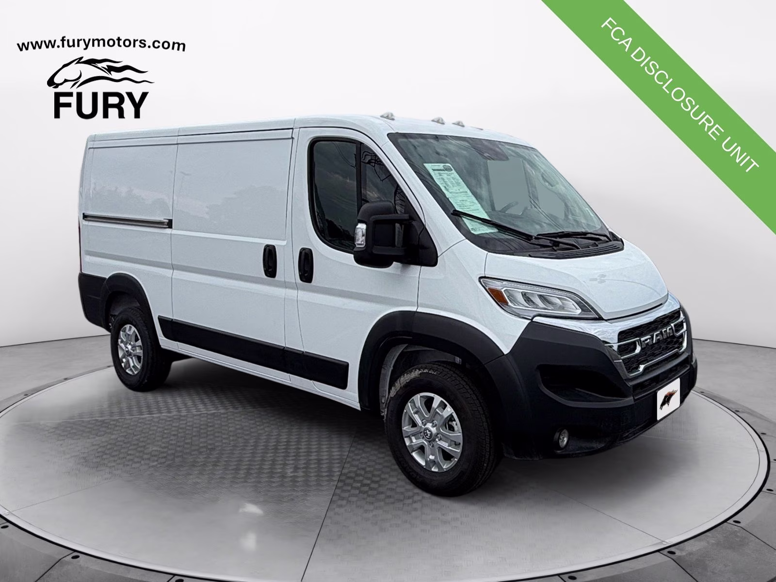 2025 Bright White Clearcoat Ram ProMaster 2500 Base FWD Van