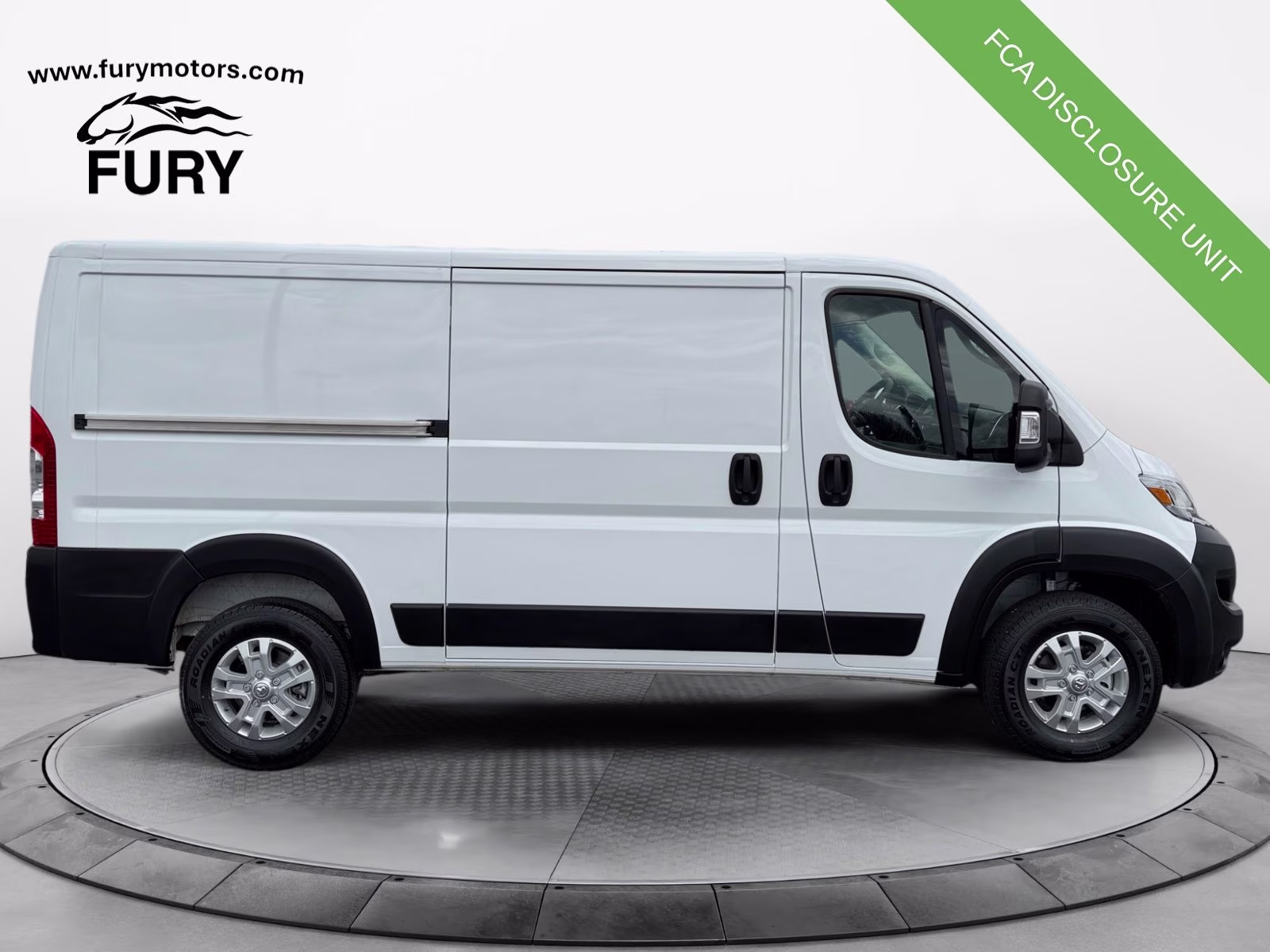 2025 Bright White Clearcoat Ram ProMaster 2500 Base FWD Van