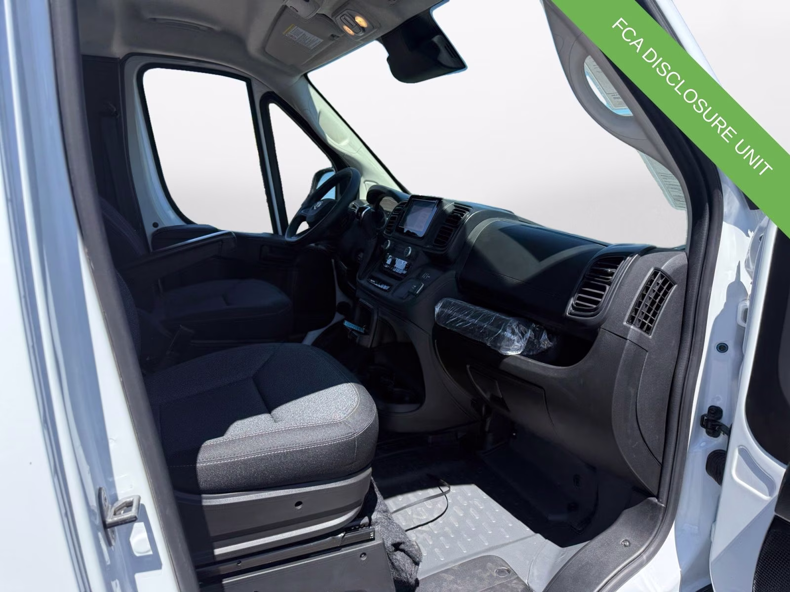 2025 Bright White Clearcoat Ram ProMaster 2500 High Roof FWD Van