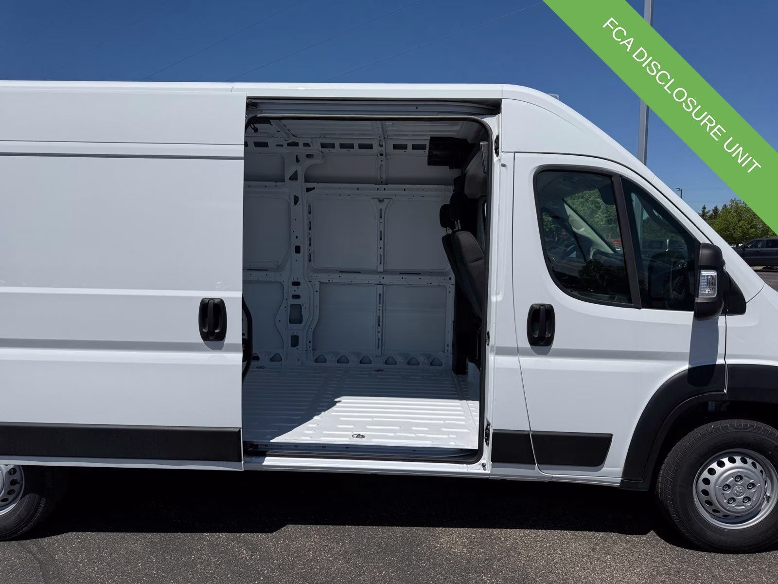 2025 Bright White Clearcoat Ram ProMaster 2500 High Roof FWD Van