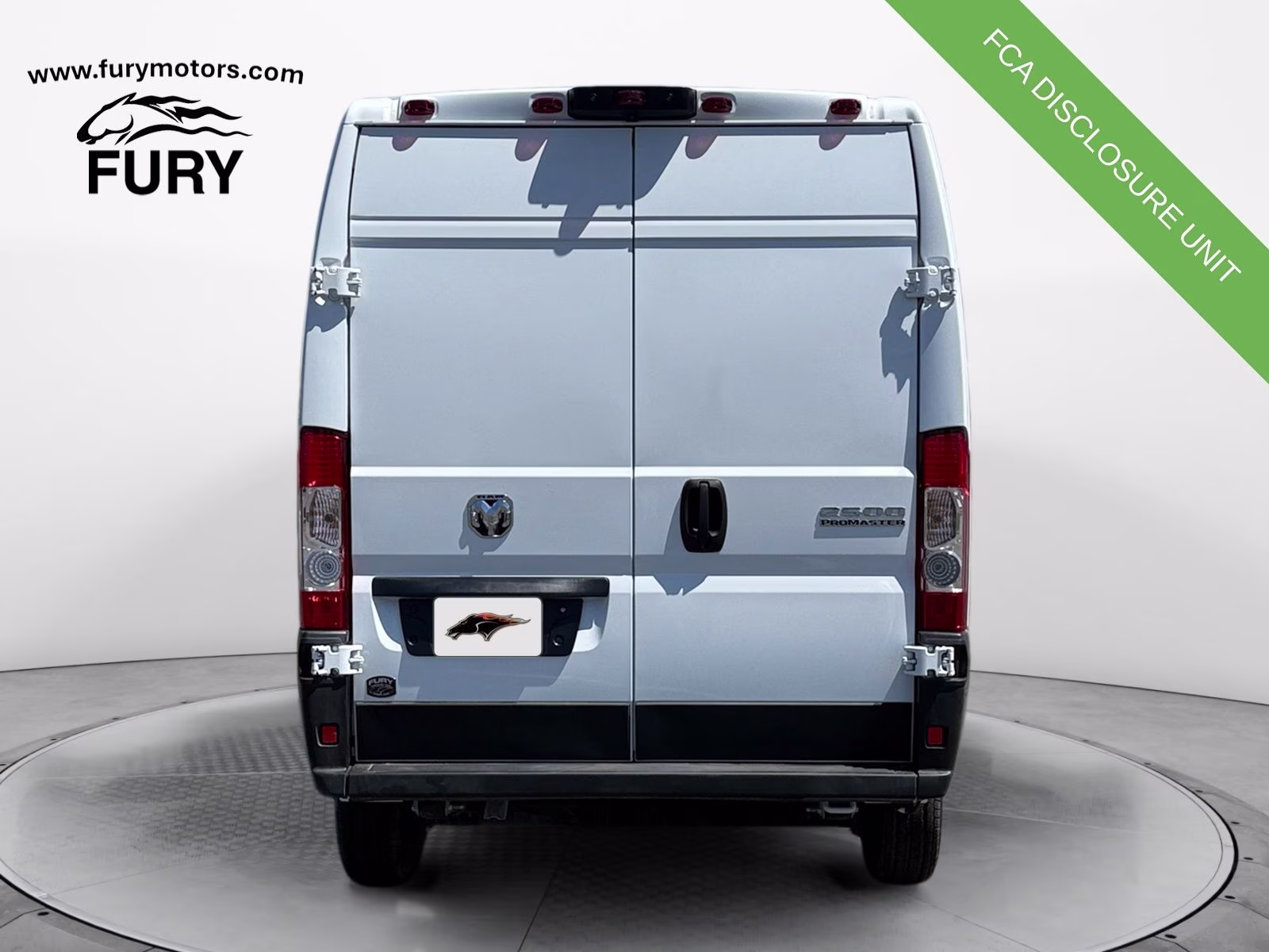 2025 Bright White Clearcoat Ram ProMaster 2500 High Roof FWD Van