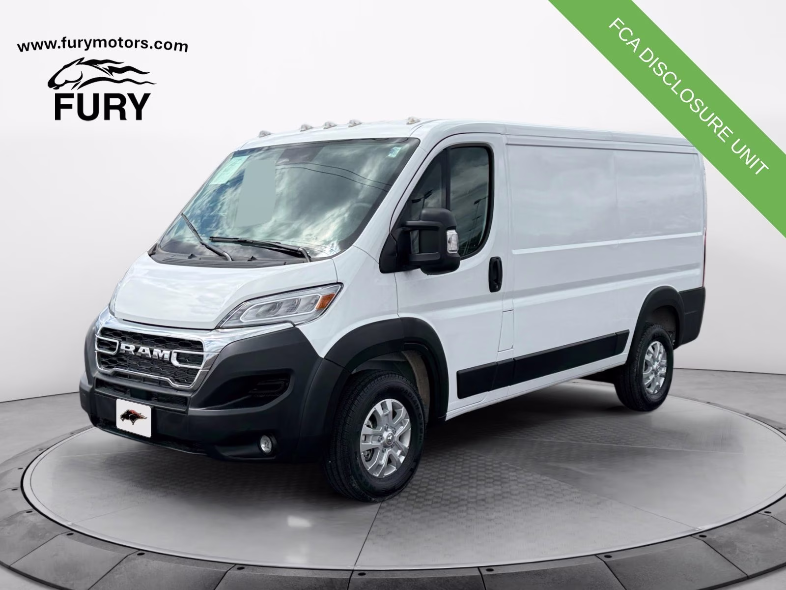 2025 Bright White Clearcoat Ram ProMaster 2500 Base FWD Van