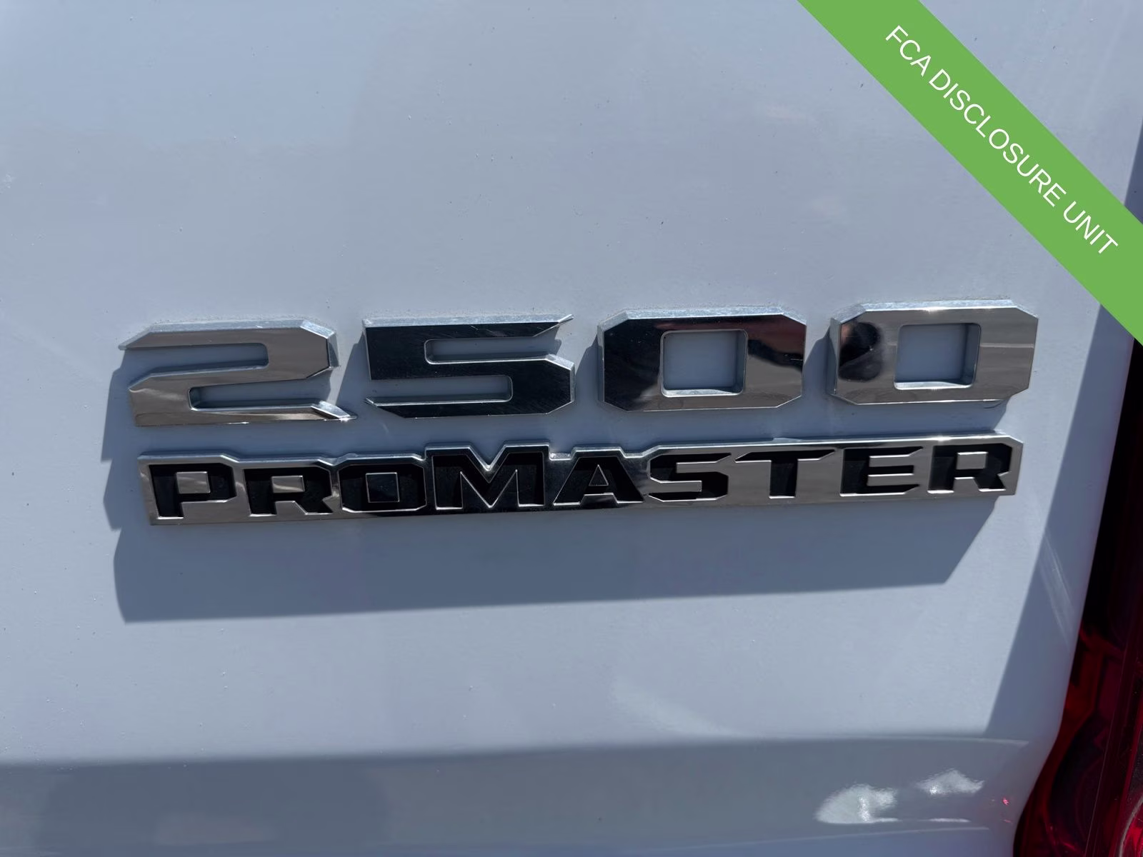 2025 Bright White Clearcoat Ram ProMaster 2500 High Roof FWD Van