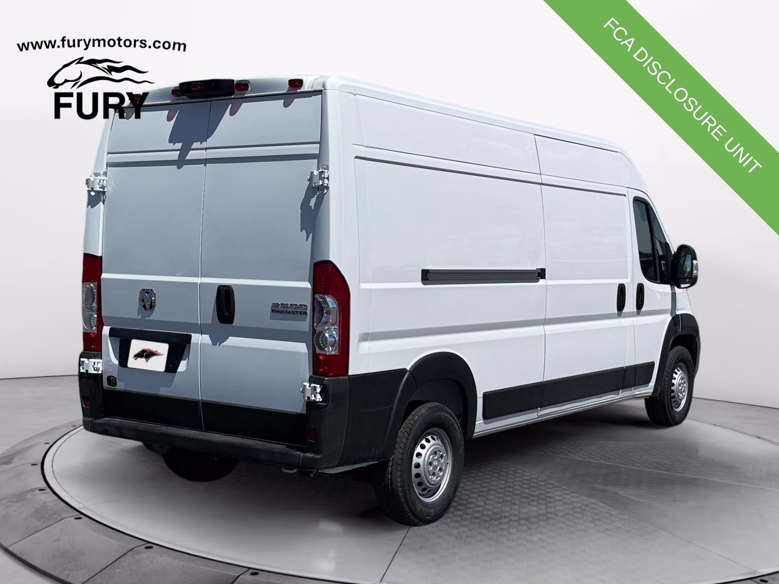 2025 Bright White Clearcoat Ram ProMaster 2500 High Roof FWD Van