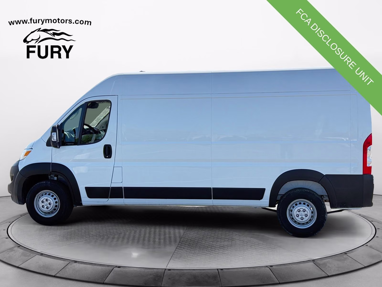 2025 Bright White Clearcoat Ram ProMaster 2500 High Roof FWD Van
