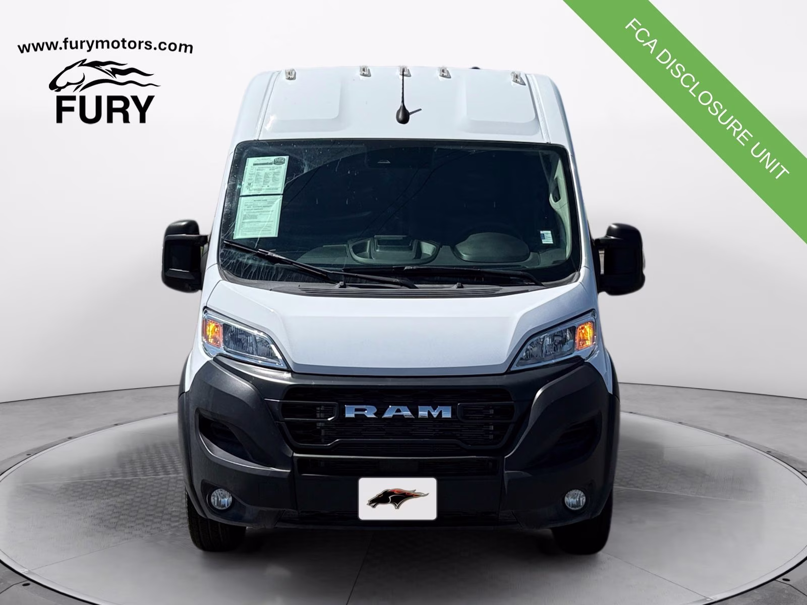 2025 Bright White Clearcoat Ram ProMaster 2500 High Roof FWD Van