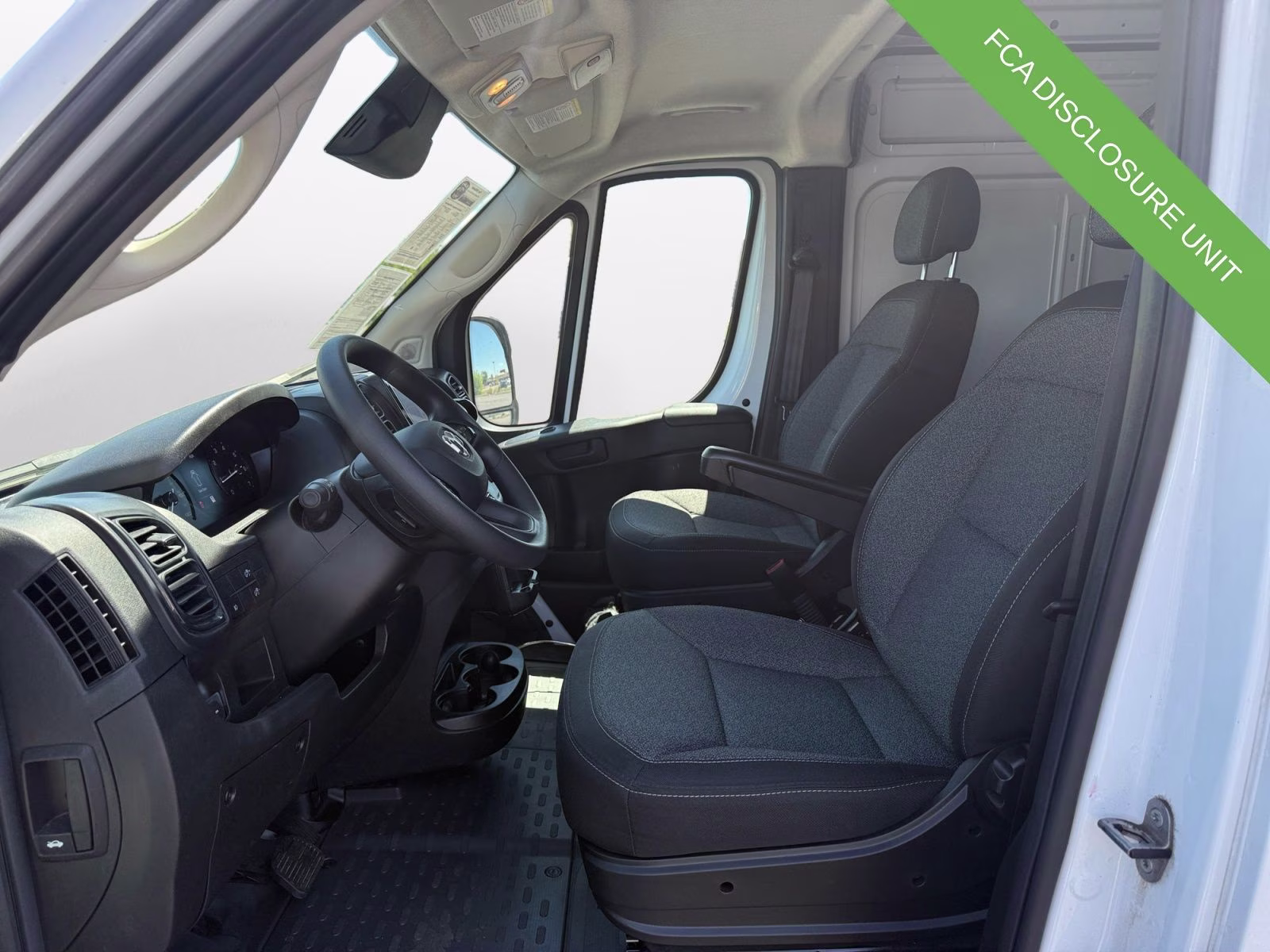 2025 Bright White Clearcoat Ram ProMaster 2500 High Roof FWD Van