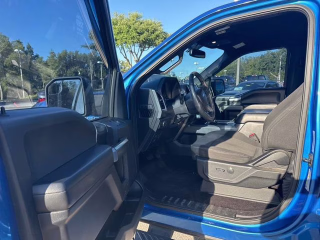 2016 Blue Flame Metallic Ford F-150 XLT Crew Cab Pickup 4X4 Truck