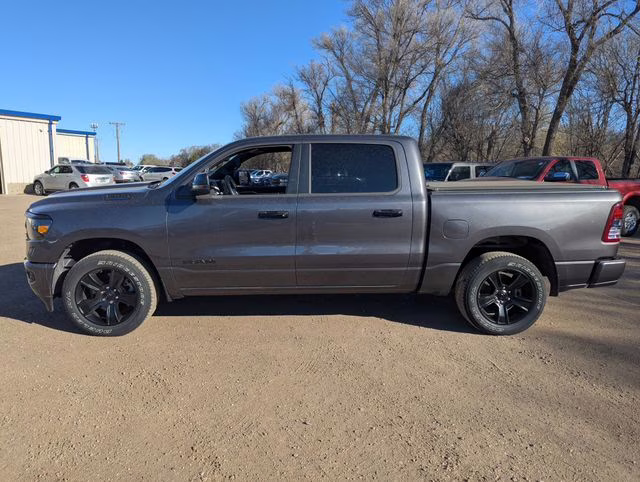 2023 Granite Crystal Metallic Clearcoat Ram 1500 Big Horn 4X4 Truck