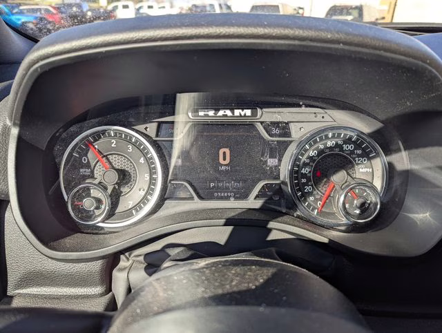 2023 Granite Crystal Metallic Clearcoat Ram 1500 Big Horn 4X4 Truck