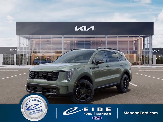 2026 Green Kia Sorento X-Line EX AWD SUV