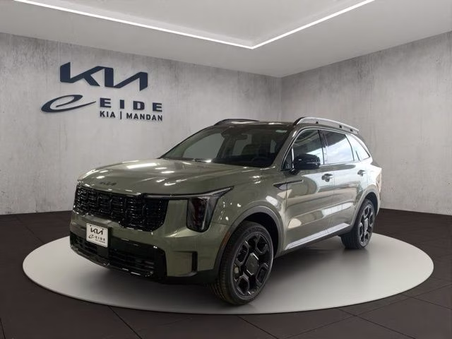 2026 Jungle Green Kia Sorento X-Line EX AWD SUV