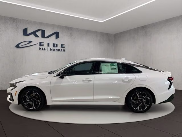 2026 Snow White Pearl Kia K5 GT-Line AWD Sedan