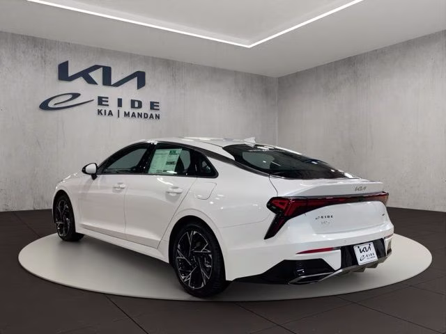 2026 Snow White Pearl Kia K5 GT-Line AWD Sedan