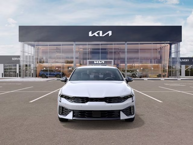 2026 White Kia K5 GT-Line AWD Sedan