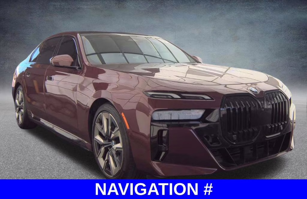 2023 Aventurin Red Metallic BMW 7 Series 740i RWD Sedan