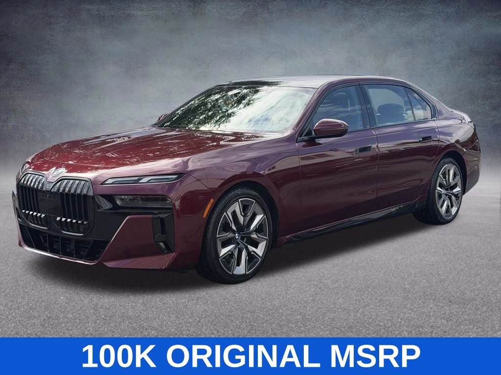 2023 Aventurin Red Metallic BMW 7 Series 740i RWD Sedan