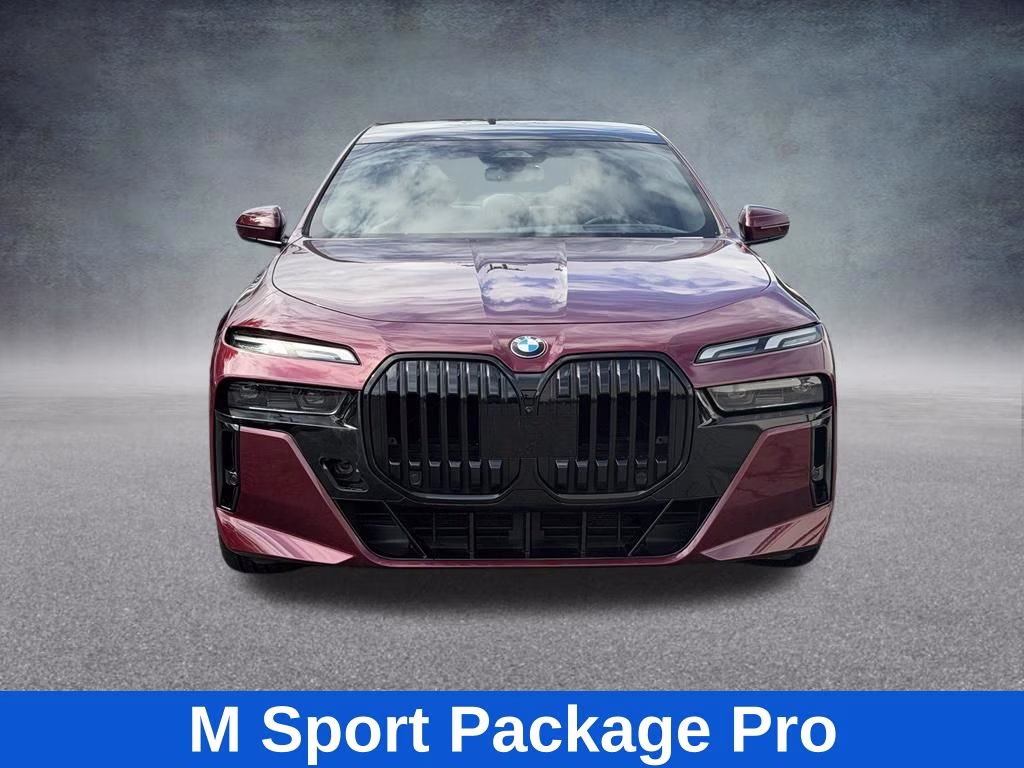 2023 Aventurin Red Metallic BMW 7 Series 740i RWD Sedan