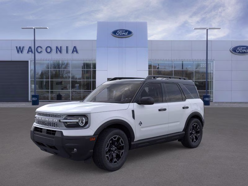 2026 Space White Metallic Ford Bronco Sport Outer Banks 4X4 SUV