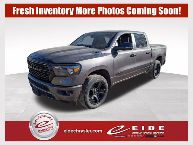2023 Granite Crystal Metallic Clearcoat Ram 1500 Big Horn 4X4 Truck